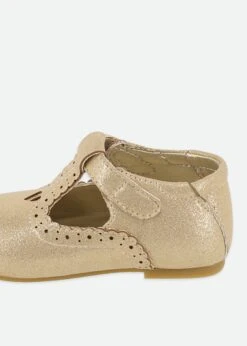 Melba Baby Shoe Gold -Angels-Face Shop Melba Shoe Gold Back