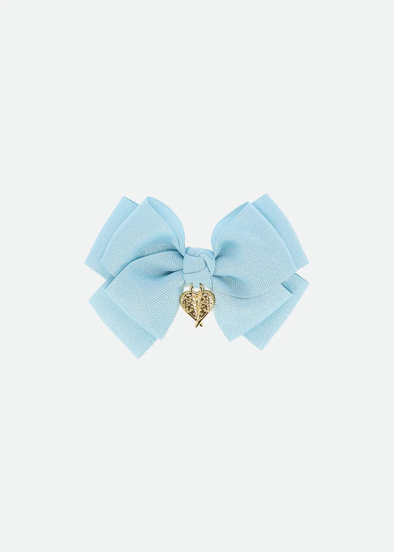 Metallic Big Bow Blue 1 Metallic Big Bow Blue