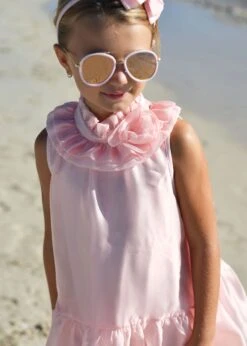 Mila Rose Detail Dress Pale Pink -Angels-Face Shop Mila Dress Pale Pink Campaign 1