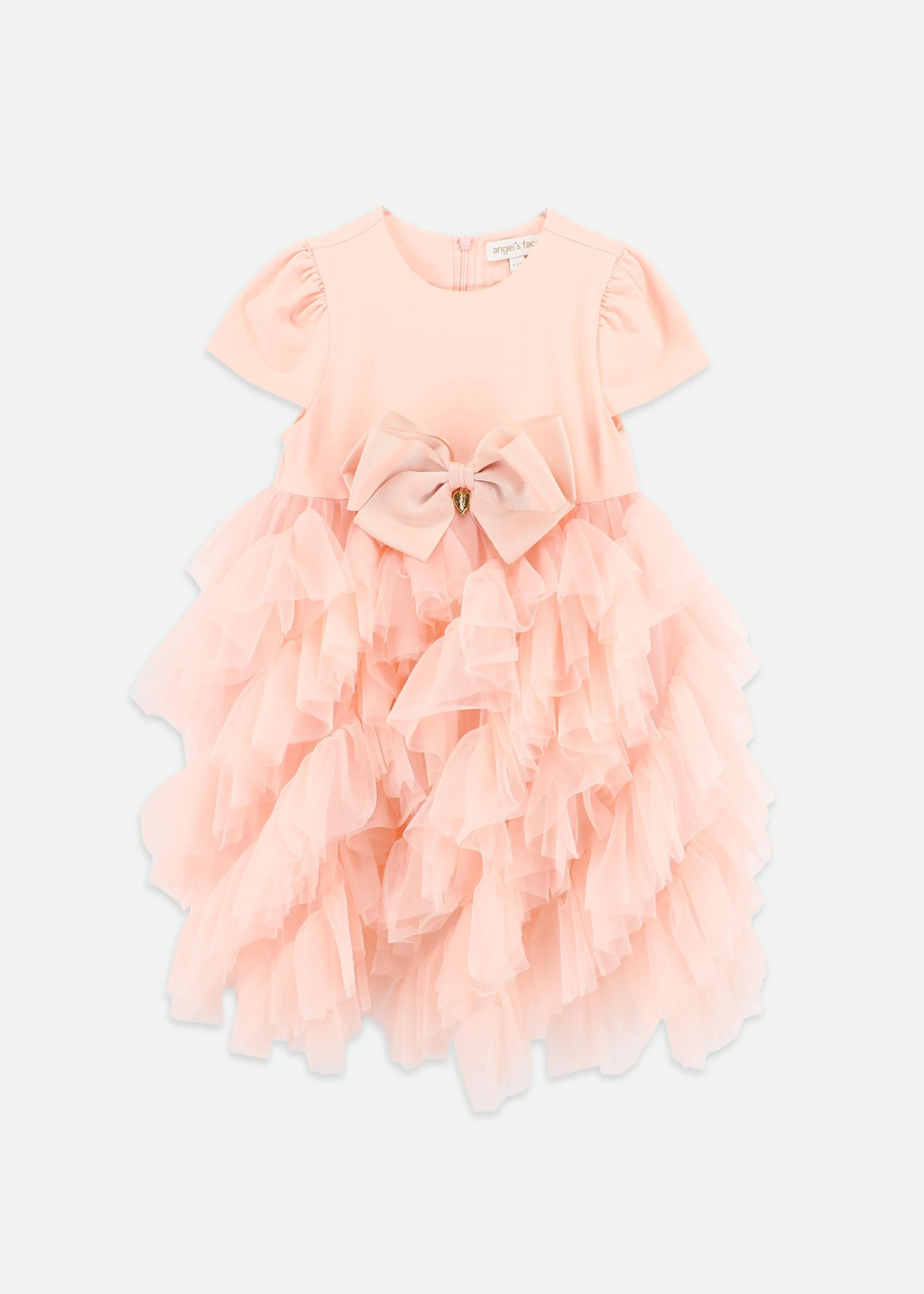 Mille Feuille Dress Peach 1 Mille Feuille Dress Peach