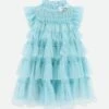 Mitzi Sparkle Dress Porcelain Blue
