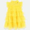 Mitzi Sparkle Tiered Dress Dandelion