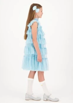 Mitzi Sparkle Dress Porcelain Blue -Angels-Face Shop Mitzi Dress Porcelain Blue Lifestyle 1