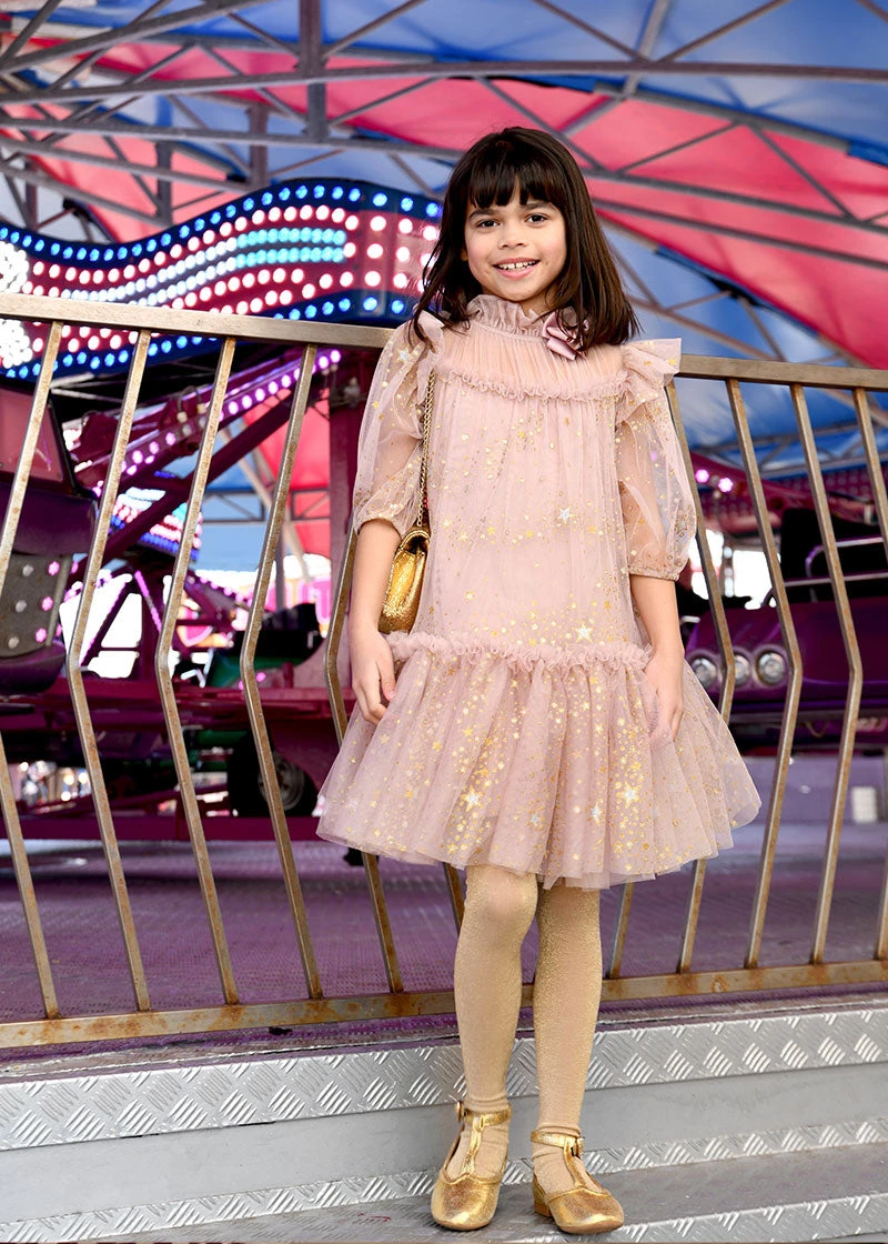 Myrtle Star Dress Champagne 3 Myrtle Star Dress Champagne - Image 3