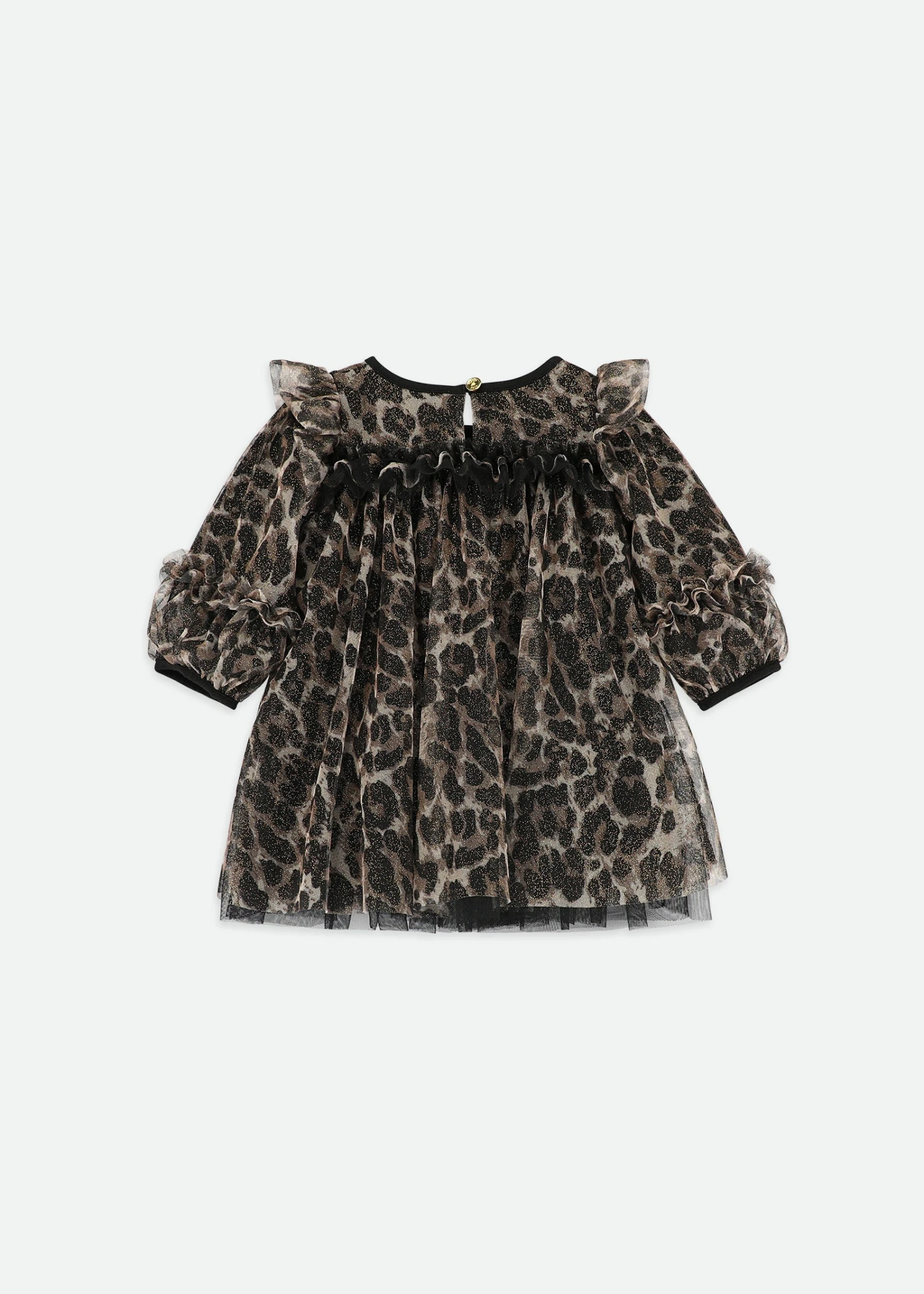 Nadiya Baby Leopard Dress Black 4 Nadiya Baby Leopard Dress Black - Image 4