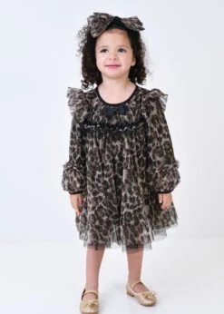 Angels-Face Shop 25 Angels-Face Shop -Angels-Face Shop Nadiya Baby Dress Leopard Lifestyle