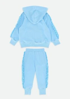 Nerys Satin Trim Tracksuit Baby Blue 13 Nerys Satin Trim Tracksuit Baby Blue -Angels-Face Shop Nerys Tracksuit Blue Back
