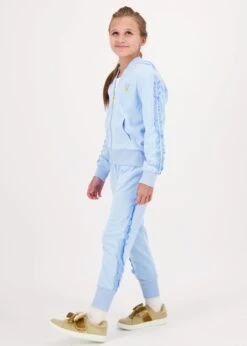 Nerys Satin Trim Tracksuit Baby Blue 10 Nerys Satin Trim Tracksuit Baby Blue -Angels-Face Shop Nerys Tracksuit Blue Lifestyle