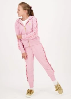 Nerys Satin Trim Tracksuit Tea Rose -Angels-Face Shop Nerys Tracksuit Tea Rose Lifestyle 1