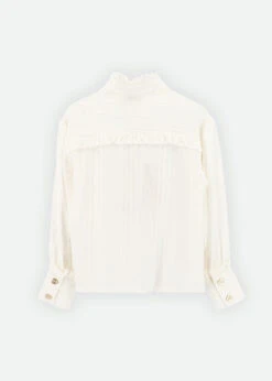 Nicola Blouse Snowdrop 9 Nicola Blouse Snowdrop -Angels-Face Shop Nicola Blouse Snowdrop Back