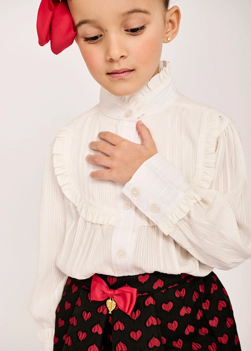 Nicola Blouse Snowdrop 3 Nicola Blouse Snowdrop - Image 3