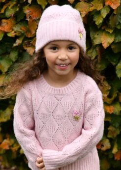 Nottingham Knit Jumper Pink -Angels-Face Shop Nottingham Jumper Pink Campaign 1