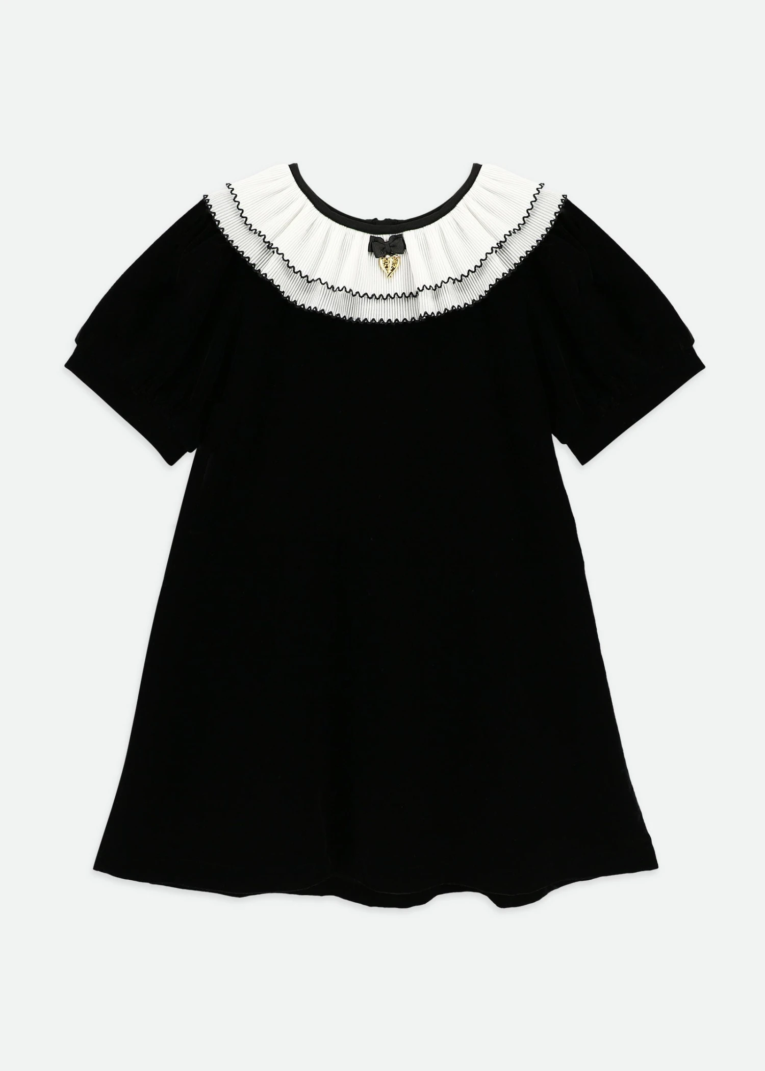 Oprah Velvet Dress Black 1 Oprah Velvet Dress Black