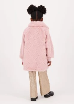 Oscars Fur Weave Jacket Tea Rose -Angels-Face Shop Oscars.Weave Jacket Tea Rose Lifestyle 2