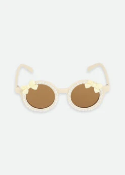 Paige Bow Sunglasses Snowdrop -Angels-Face Shop Paige Sunglasses Snowdrop Front