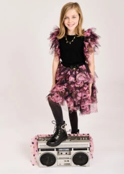 Patsy Kew Skirt Black -Angels-Face Shop Patsy Kew Skirt Black Lifestyle 1