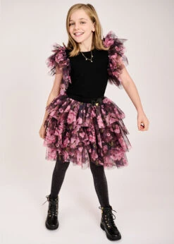 Patsy Kew Skirt Black -Angels-Face Shop Patsy Kew Skirt Black Lifestyle 2