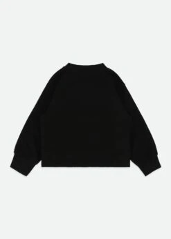 Paula Sweat With Bow Black -Angels-Face Shop Paula Sweat Black Back