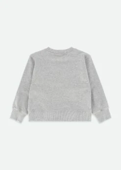 Paula Sweat With Heart Tulle Bow Grey -Angels-Face Shop Paula Sweat Grey Back