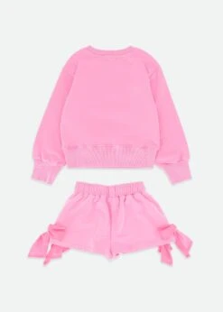Paulette Top And Shorts Set Begonia Pink 7 Paulette Top And Shorts Set Begonia Pink -Angels-Face Shop Paulette Set Pink Back