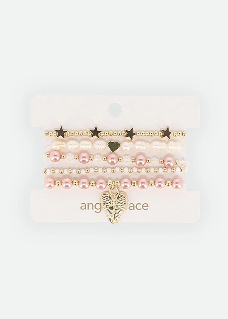 Star Bracelet Set Tea Rose 3 Star Bracelet Set Tea Rose - Image 3