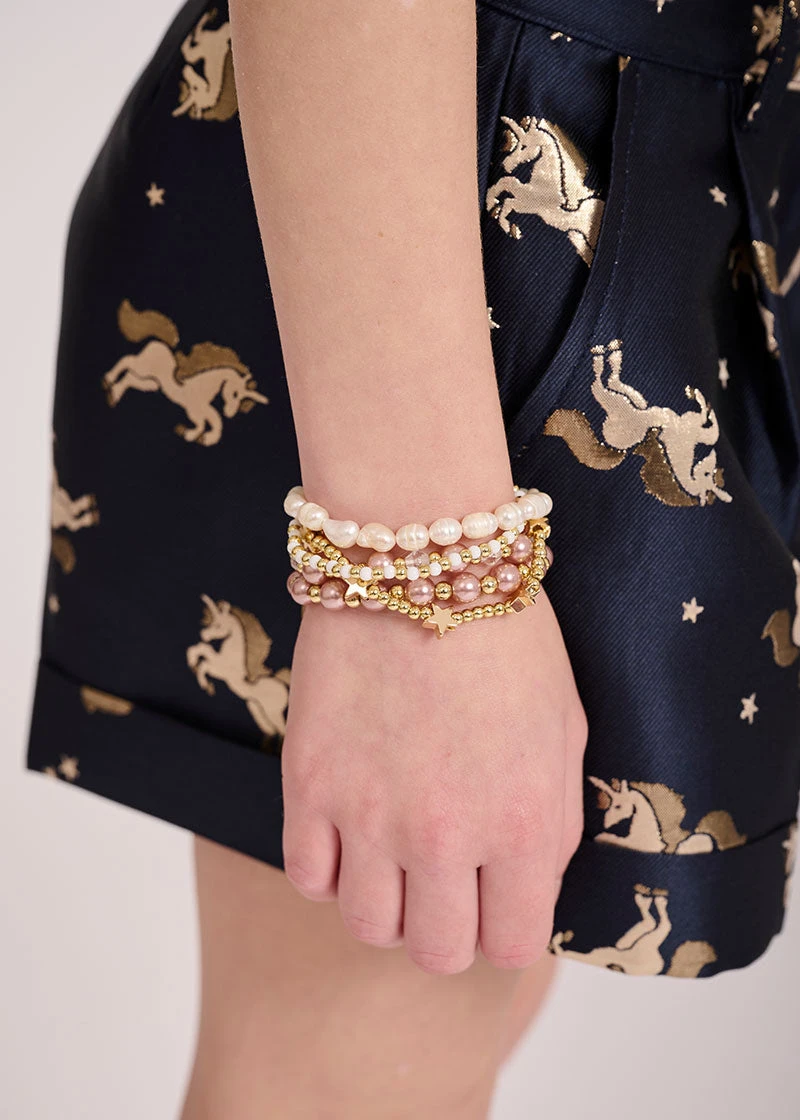 Star Bracelet Set Tea Rose 2 Star Bracelet Set Tea Rose - Image 2