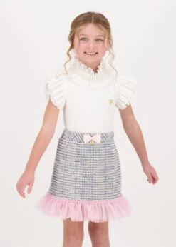 Pearlee Top Snowdrop -Angels-Face Shop Pearlee Top Snowdrop Lifestyle