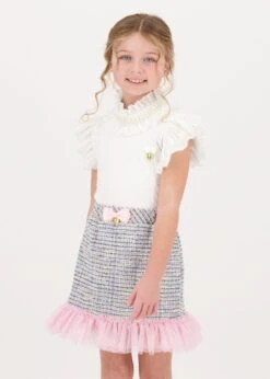 Pearlee Top Snowdrop -Angels-Face Shop Pearlee Top Snowdrop Lifestyle 1