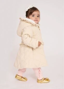 Peppa Baby Coat Champagne -Angels-Face Shop Peppa Baby Coat Champagne Lifestyle