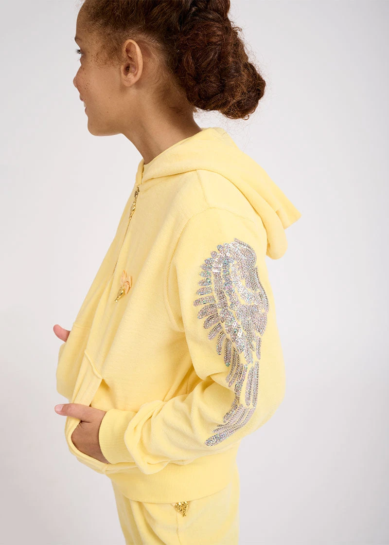 Pepsi Hoodie Sunshine Yellow 4 Pepsi Hoodie Sunshine Yellow - Image 4