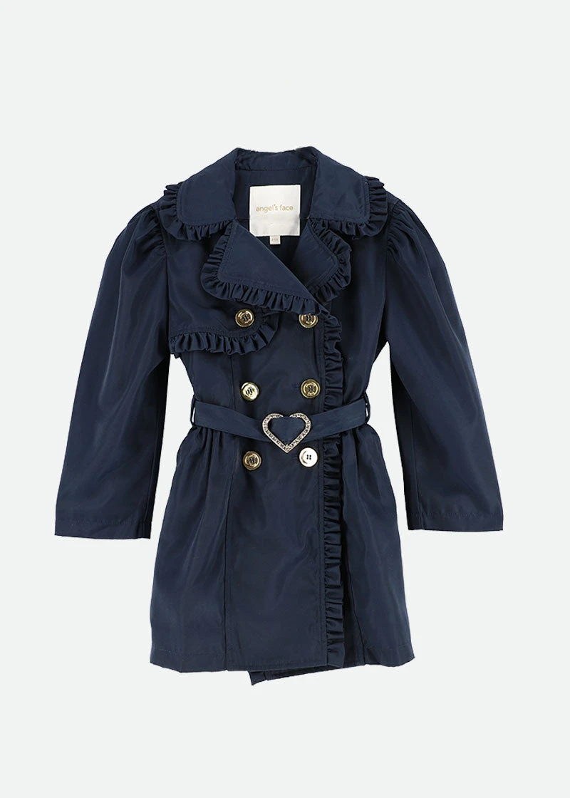 Perdey Trench Coat Navy 1 Perdey Trench Coat Navy