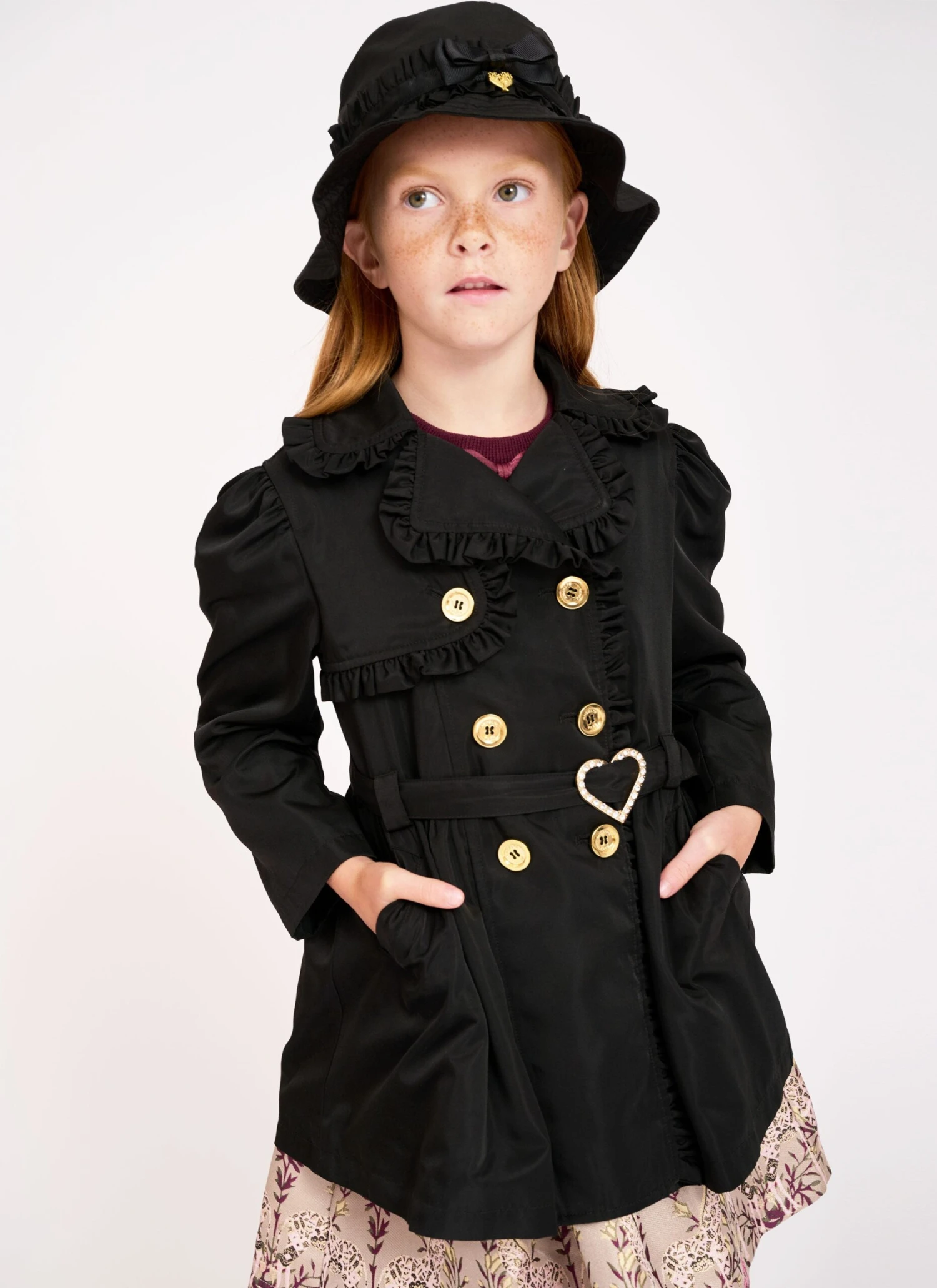 Perdey Trench Coat Black 2 Perdey Trench Coat Black - Image 2