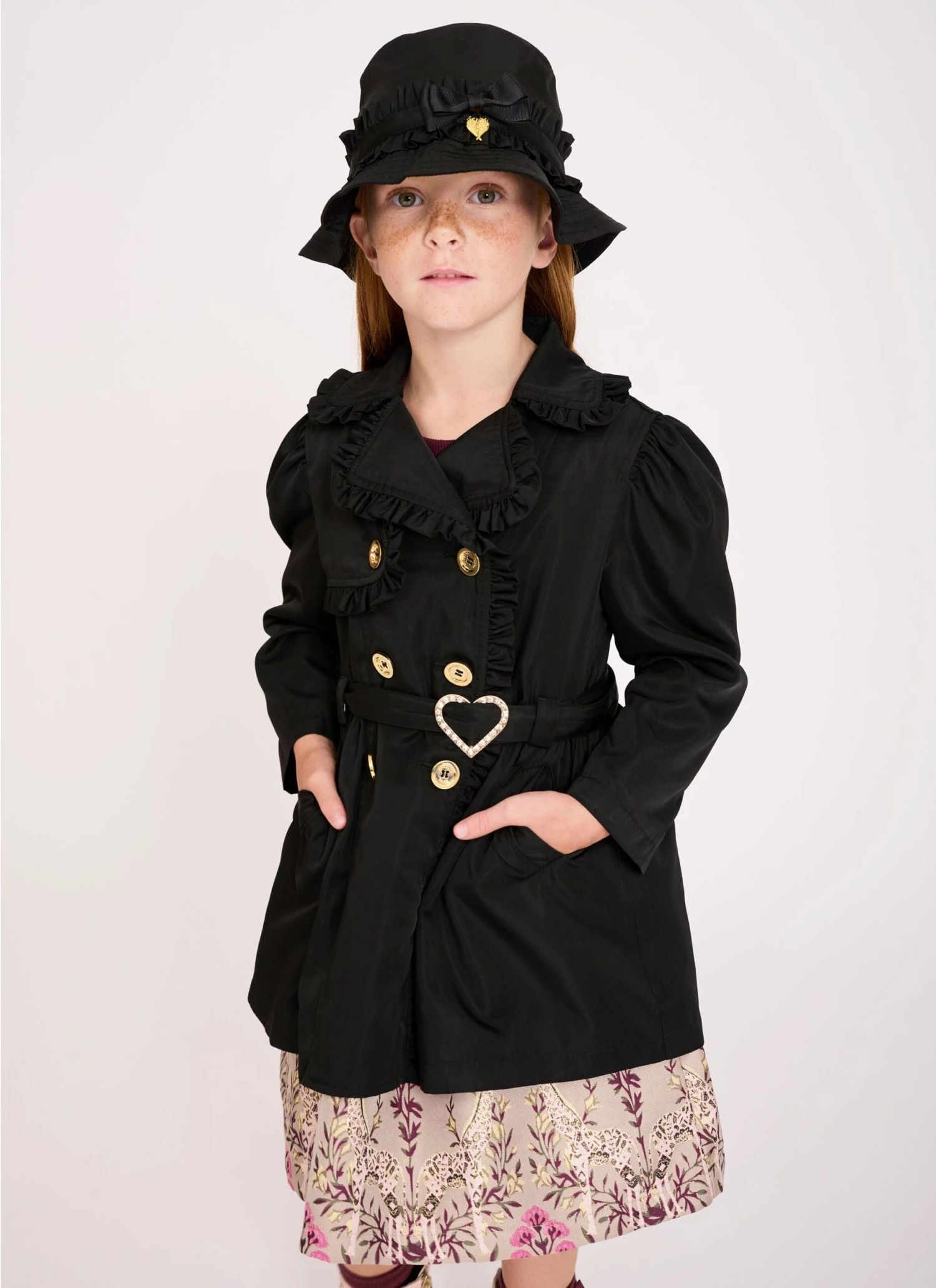 Perdey Trench Coat Black 3 Perdey Trench Coat Black - Image 3