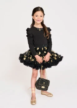 Tutu Of Hearts Black (Without Box) -Angels-Face Shop Pixie Skirt BlackHearts 2