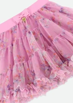 Pixie Splash Flower Tutu Skirt Orchid -Angels-Face Shop Pixie Skirt Orchid Detail