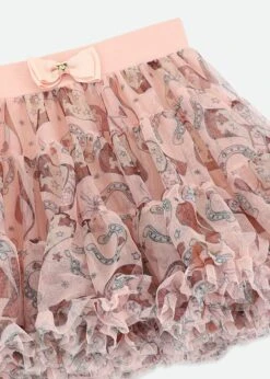 Pixie Rodeo Tutu Skirt Blush Pink -Angels-Face Shop Pixie Skirt Rodeo Detail