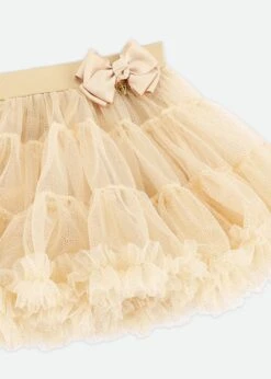 Pixie Sparkle Tutu Sand -Angels-Face Shop Pixie Skirt Sand Detail