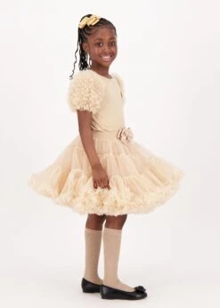 Pixie Sparkle Tutu Sand -Angels-Face Shop Pixie Skirt Sand Lifestyle 1