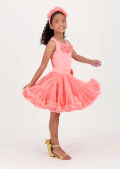 Pixie Tutu Skirt Coral -Angels-Face Shop Pixie Tutu Coral Lifestyle