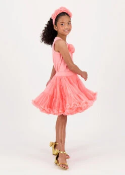 Pixie Tutu Skirt Coral -Angels-Face Shop Pixie Tutu Coral Lifestyle 2