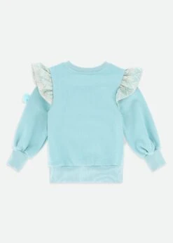 Posh Sweat Top Porcelain Blue -Angels-Face Shop Posh Sweat Blue Back