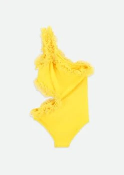 Ritzy Sparkle Swimsuit Dandelion -Angels-Face Shop Ritzy Swimsuit Yellow Back