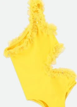 Ritzy Sparkle Swimsuit Dandelion -Angels-Face Shop Ritzy Swimsuit Yellow Detail