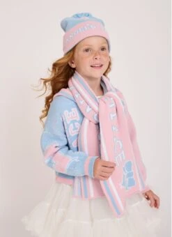 Rochester Scarf Pink -Angels-Face Shop Rochester Scarf Pink Lifestyle 1