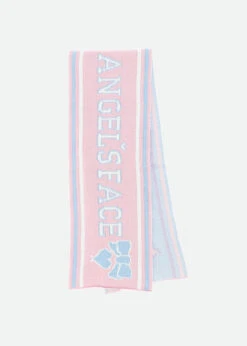 Rochester Scarf Pink -Angels-Face Shop Rochester Scarf Pink Side