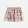 Rock Skirt Pink Metallic