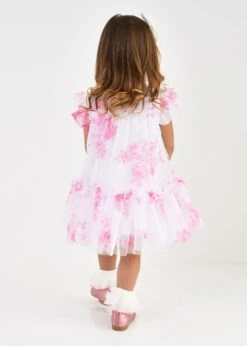 Rosebud Roses Baby Dress Snowdrop Pink -Angels-Face Shop Rosebud Dress Snowdrop Lifestyle 1