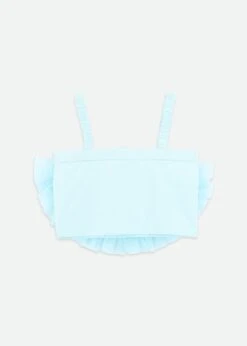 Rosetta Tulle Top Aqua 5 Rosetta Tulle Top Aqua -Angels-Face Shop Rosetta Top Aqua Back