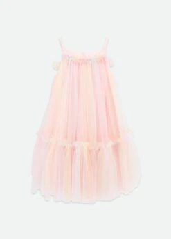 Rosheen Tulle Dress Rainbow -Angels-Face Shop Rosheen Dress Rainbow Back