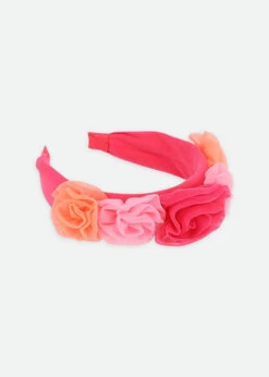 Rosie Tulle Aliceband Blooming Marvellous -Angels-Face Shop Rosie Headband Blooming Side